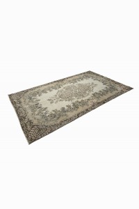 Beige Brown Turkish Oushak Rug 5x9 Feet 160,281 - Oushak Rug  $i