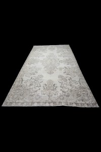 Beige Gray Turkish Carpet Rug 6x10 Feet 186,315 - Turkish Carpet Rug  $i