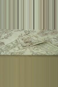 Beige Oushak Rug 5x8 153,247 - Oushak Rug  $i