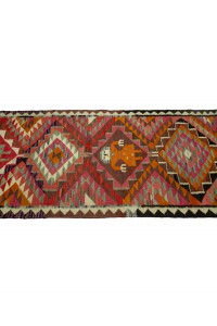 Best Pink Kilim Runner Rug 4x13 Feet 107,397 - Turkish Rug Runner  $i