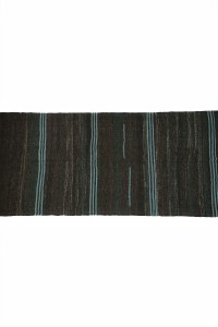 Blue Striped Goat Hair Rug 5x12 Feet 146,360 - Goat Hair Rug  $i