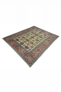 Blue Turkish Rug 7x8 198,253 - Oushak Rug  $i