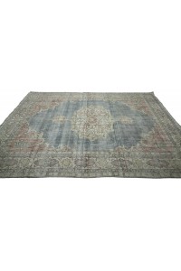 Blue Vintage Oushak Carpet Rug 7x10 Feet  214,312 - Oushak Rug  $i