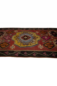 Blue Yellow Turkish Long Kilim Rug 6x12 Feet  176,375 - Turkish Kilim Rug  $i