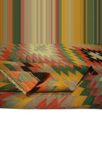 Bohemian Kilim Rug 6x10 Feet 190,293 - Turkish Kilim Rug  $i