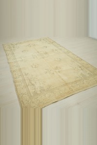 Bordered Oushak Rug 5x9 Feet 160,268 - Oushak Rug  $i