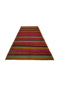 Bright Striped Kilim Rug 6x10 Feet 177,312 - Turkish Kilim Rug  $i