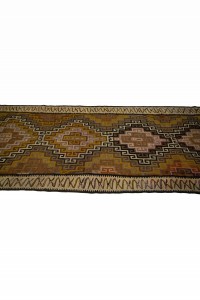 Brown Turkish Kilim Rug 4x10 Feet 115,313 - Turkish Rug Runner  $i