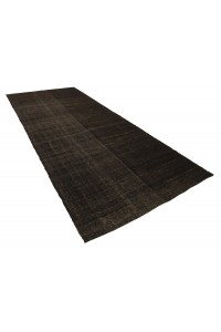 Brown Turkish Kilim Rug 5x11 Feet  166,346 - Goat Hair Rug  $i