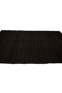 Brown Turkish Kilim Rug 7x10 Feet  208,306 - Goat Hair Rug  $i