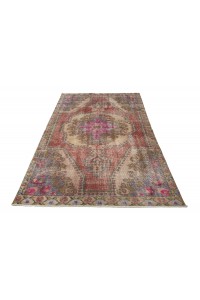 Chic Colourful Oushak Rug 4x7 Feet 132,219 - Oushak Rug  $i