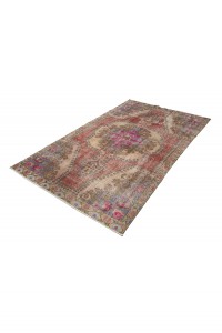 Chic Colourful Oushak Rug 4x7 Feet 132,219 - Oushak Rug  $i