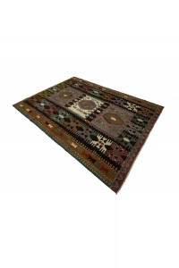 Colorful Decorative Kilim Rug 7x9 203,283 - Turkish Kilim Rug  $i