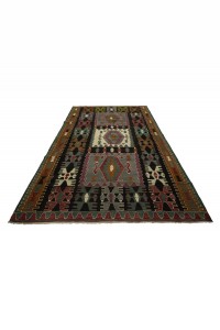 Colorful Decorative Kilim Rug 7x9 203,283 - Turkish Kilim Rug  $i