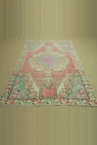 Colorful Oushak Rug 4x7 133,216 - Oushak Rug  $i