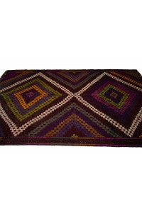 Colourful Kilim Rug 5x11 Feet 164,328 - Turkish Kilim Rug  $i