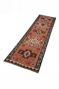 Colourful Kilim Runner Rug 3x11 Feet 98,323 - Turkish Rug Runner  $i