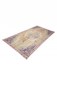 Colourful Turkish Oushak Rug 4x8 Feet 122,228 - Oushak Rug  $i