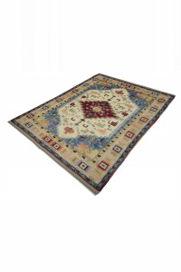 Contemporary Oushak Carpet Rug 6x9 194,264 - Oushak Rug  $i