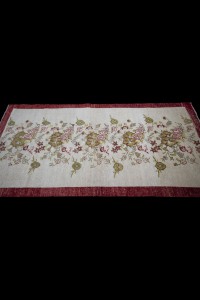 Cotton and Wool Turkish Carpet Rug 3x6 Feet 97,196 - Turkish Carpet Rug  $i