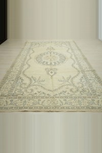 Daisy Pattern Oushak Rug 6x10 Feet 189,310 - Oushak Rug  $i