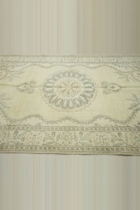 Daisy Pattern Oushak Rug 6x10 Feet 189,310 - Oushak Rug  $i