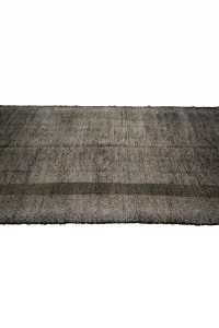 Dark Gray Turkish Kilim Rug 5x10 Feet  154,306 - Grey Turkish Rug  $i