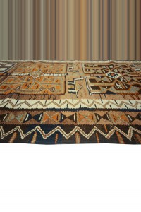 Dark Oushak Runner Rug 3x11 Feet 92,324 - Turkish Rug Runner  $i