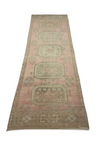 Decorative Oushak Runner Rug 3x12 Feet 90,352 - Turkish Rug Runner  $i