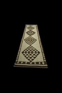 Diamond Pattern Rug Runner 3x11 Feet 104,345 - Turkish Rug Runner  $i