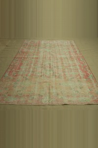 Distressed Oushak Rug 6x9 188,274 - Oushak Rug  $i