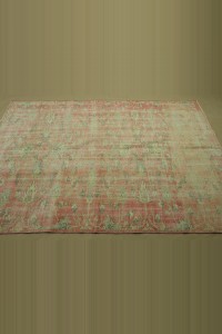 Distressed Oushak Rug 6x9 188,274 - Oushak Rug  $i