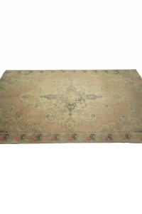 Distressed Turkish Rug 4x7 Feet 134,225 - Oushak Rug  $i