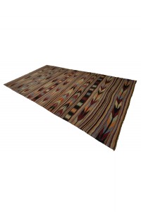 Ethnic Kilim Rug 7x12 Feet 203,350 - Turkish Kilim Rug  $i