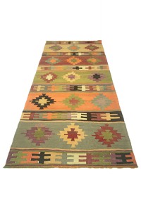 Ethnic Turkish Kilim Rug 3x8 Feet 104,229 - Turkish Kilim Rug  $i