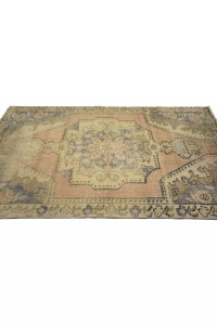 Faded Area Vintage Rug 5x7 Feet 136,225 - Oushak Rug  $i