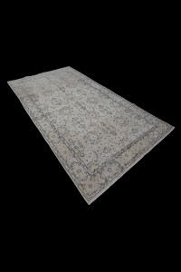 Faded Oushak Rug 5x9 Feet 155,275 - Oushak Rug  $i