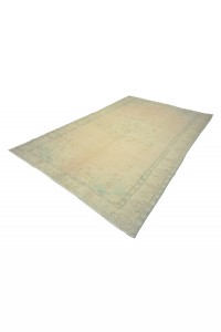 Faded Oushak Rug 6x9 Feet 173,276 - Oushak Rug  $i