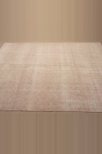 Faded Turkish Carpet Rug 7x10 Feet  217,312 - Oushak Rug  $i