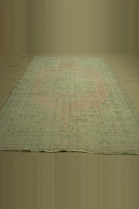 Faded Turkish Rug 7x10 207,308 - Oushak Rug  $i