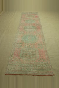 Faded Turkish Runner Rug 3x12 Feet 93,355 - Turkish Rug Runner  $i