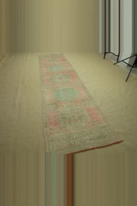 Faded Turkish Runner Rug 3x12 Feet 93,355 - Turkish Rug Runner  $i