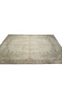 Faded Vintage Oushak Rug 6x10 Feet 190,296 - Oushak Rug  $i