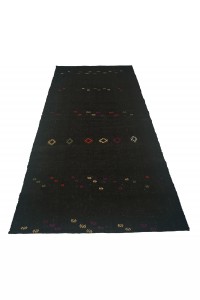 Farmhouse Goat Hair Kilim Rug 5x10 Feet 144,291 - Goat Hair Rug  $i