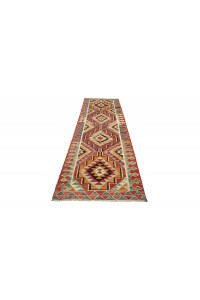 Flat weave Kilim Runner Rug 4x11 Feet 107,323 - Turkish Rug Runner  $i