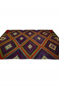 Flat weave Turkish Kilim Rug 6x9 Feet  165,286 - Turkish Kilim Rug  $i