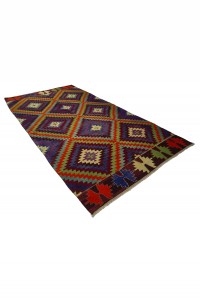 Flat weave Turkish Kilim Rug 6x9 Feet  165,286 - Turkish Kilim Rug  $i