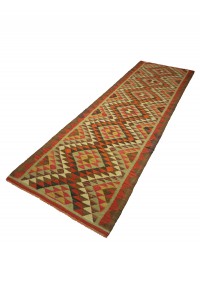 Flat Weave Turkish Kilim Rug Runner 3x9 Feet  90,281 - Turkish Rug Runner  $i