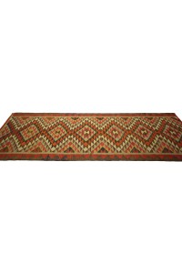 Flat Weave Turkish Kilim Rug Runner 3x9 Feet  90,281 - Turkish Rug Runner  $i