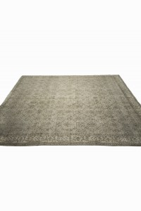 Gray Turkish Area Rug 7x10 Feet 222,314 - Oushak Rug  $i